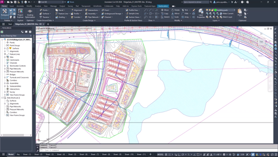 Visor de modelos - Civil 3D Autodesk